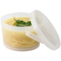 GET EC-07 12 oz. Clear Customizable Reusable Eco-Takeouts Soup Container - 12/Pack