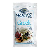 Ken's Foods Greek Dressing Packet 1.5 oz. - 60/Case