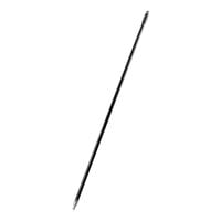 Carlisle Flo-Pac 362027503 60" Black Threaded Metal Broom / Squeegee Handle