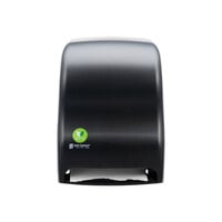 San Jamar Tear-N-Dry EcoLogic T1300REBK Black Towel Dispenser