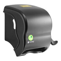 San Jamar EcoLogic Element T950REBK Black Roll Towel Dispenser for All Core Sizes