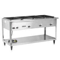 Vollrath 38204 ServeWell® SL Electric Four Pan Hot Food Table 120V - Sealed Well