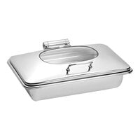 Eastern Tabletop Park Avenue 8 Qt. Induction Chafer with Glass Cover 3915G