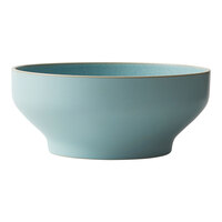 Luzerne Moira by Oneida 1880 Hospitality 32 oz. Frosted Blue Stoneware Bowl - 12/Case