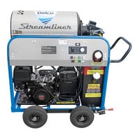 Delco Streamliner 65017 Portable Hot Water Pressure Washer with Gear Drive Vanguard Engine - 4000 PSI; 4.0 GPM