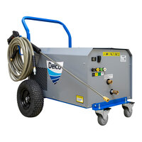Delco CWE Portable 60322 Portable Electric Hot / Cold Water Pressure Washer with Gas Burner - 2000 PSI; 4.0 GPM