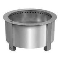 BREEO X Series 24 27 1/2" Stainless Steel Smokeless Fire Pit