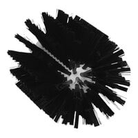 Vikan 4 1/8" Black Stiff Polyester Tube Brush Head 53801039