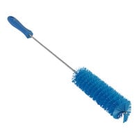 Vikan 1 5/8" Blue Stiff Polyester Tube Brush 53783