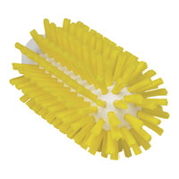 Vikan 2 1/2" Yellow Stiff Polyester Tube Brush Head 5380636