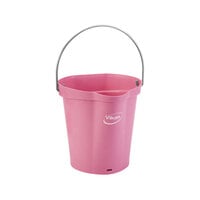 Vikan 56881 1.5 Gallon Pink Bucket