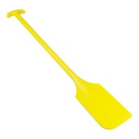 Remco 40" x 6" Yellow Polypropylene Mixing Paddle / Scraper 67756
