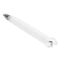 Vikan 1/2" White Medium Polyester Tube Brush Head for Flexible Handle 53545