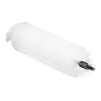 Vikan 1 5/8" White Medium Polyester Tube Brush Head for Flexible Handle 53685