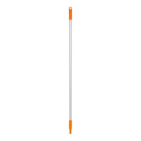 Vikan 29587 49 5/8" Orange Threaded Aluminum Handle