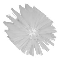 Vikan 4 1/8" White Stiff Polyester Tube Brush Head 53801035