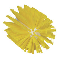 Vikan 4 1/8" Yellow Stiff Polyester Tube Brush Head 53801036