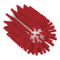 Vikan 3" Red Stiff Polyester Tube Brush Head 5380774