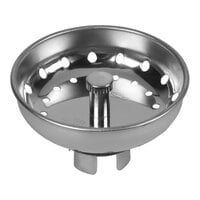 Dearborn 4204-L7-3 Lucky 7 3 3/16" Stainless Steel Replacement Sink Basket Strainer