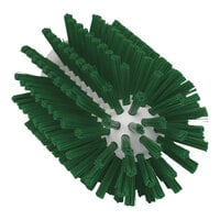 Vikan 3" Green Stiff Polyester Tube Brush Head 5380772