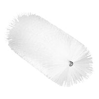 Vikan 2 7/16" White Medium Polyester Tube Brush Head for Flexible Handle 53565