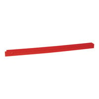 Vikan 77354 27 5/8" Red Ultra-Hygienic Replacement Squeegee Blade for 77154 and 77254