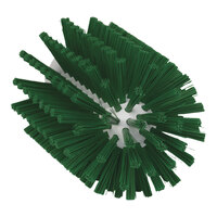 Vikan 3 1/2" Green Medium Polyester Tube Brush Head 5380902