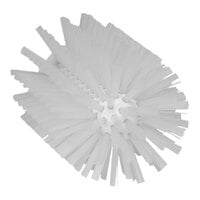 Vikan 3 1/2" White Medium Polyester Tube Brush Head 5380905