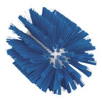 Vikan 4 1/8" Blue Stiff Polyester Tube Brush Head 53801033