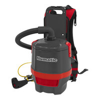 NaceCare Solutions RSV 150 K-8027174 1.5 Gallon Corded Backpack Vacuum with ASTB6 12" Carpet Productivity Kit - 110/120V