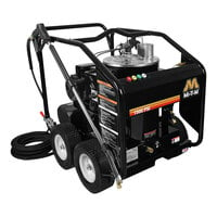 Mi-T-M HSE Series HSE-1502-0MG10 Corded Electric Hot Water Pressure Washer with General Pump and Gas-Fired Burner - 1,500 PSI; 2.0 GPM