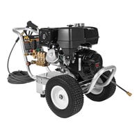 Mi-T-M CA Aluminum Series CA-4004-1MCH 49-State Compliant Cold Water Pressure Washer with Honda Engine and CAT Pump - 4,000 PSI; 4.0 GPM