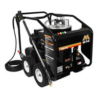 Mi-T-M HSE Series HSE-1002-0MG10 Corded Electric Hot Water Pressure Washer with General Pump and Gas-Fired Burner - 1,000 PSI; 2.0 GPM