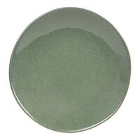 Front of the House Artefact 24 oz. Moss Round Porcelain Bowl - 12/Case