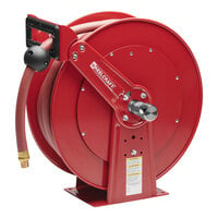 Reelcraft D84050 OLP Series D80000 1" x 50' Ultimate-Duty Dual Pedestal Hose Reel