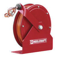 Reelcraft GA3100 N Heavy-Duty Spring Retractable Bonding Reel with 100' Nylon-Coated Steel Cable