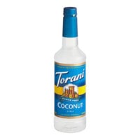 Torani Sugar-Free Coconut Flavoring Syrup 750 mL Plastic Bottle