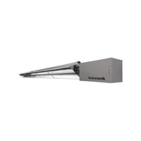 Schwank duraSchwank 40' Single-Stage Tube Heater with Powder-Coated Burner Enclosure and Aluminized Steel Tube / Reflector SPW-155-40-AN - 155,000 BTU