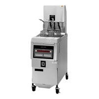 Henny Penny OEA-321.03 65 lb. 1-Well Electric Open Fryer with Auto Lift and Computron 8000 Controls - 208V, 3 Phase