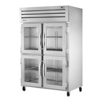 True STA2R-4HG-HC Spec Series 52 5/8" Glass Half Door Reach-In Refrigerator with LED Lighting