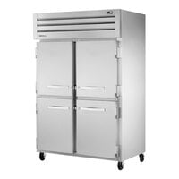 True STA2R-4HS-HC Spec Series 52 5/8" Solid Half Door Reach-In Refrigerator with LED Lighting