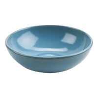 cheforward by GET Graupera Stone Heart 27 oz. Blue Terracotta Bowl - 12/Case