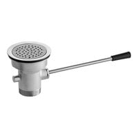 Regency Lever Handle Waste Valve with ScrapLock - 3 1/2" Sink Opening