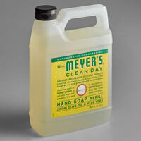 Mrs. Meyer's Clean Day 353158 33 oz. Honeysuckle Scented Hand Soap Refill - 6/Case