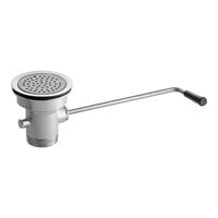 Regency Twist Handle Waste Valve with ScrapLock - 3 1/2" Sink Opening