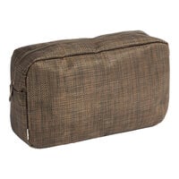 Front of the House Metroweave 10 3/4" x 3" Mesh Copper Amenity Bag RGB007COV23 - 12/Pack