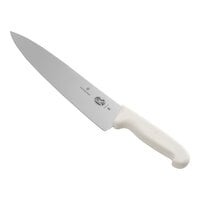 Victorinox 10" Chef Knife with White Fibrox Handle 5.2007.25-X2