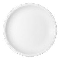 Bauscher by BauscherHepp Modulus 10 1/8" Bright White Round Flat Porcelain Coupe Plate - 12/Case