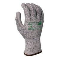 Armor Guys Basetek Hammer Head 4 Salt and Pepper Level A4 HDPE Gloves with Gray Polyurethane Palm Coating