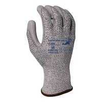 Armor Guys Basetek Hammer Head 2 Salt and Pepper Level A2 HDPE Gloves with Gray Polyurethane Palm Coating
